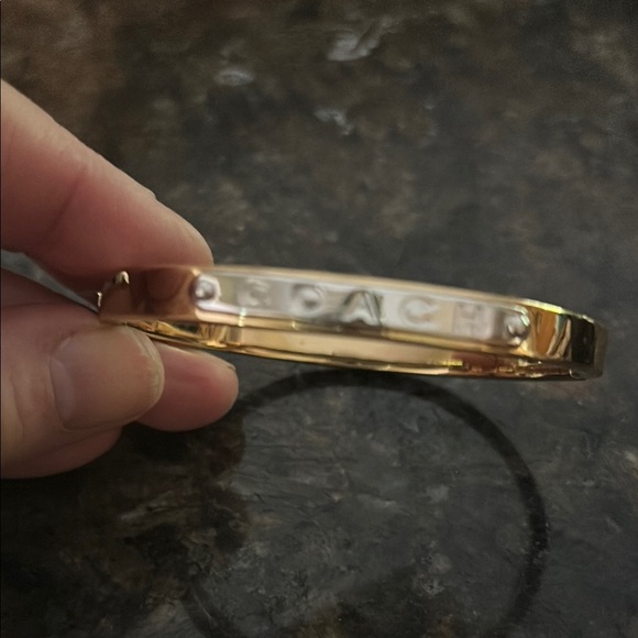 Coach Gold and Silver Bangle - Picture 3 of 5